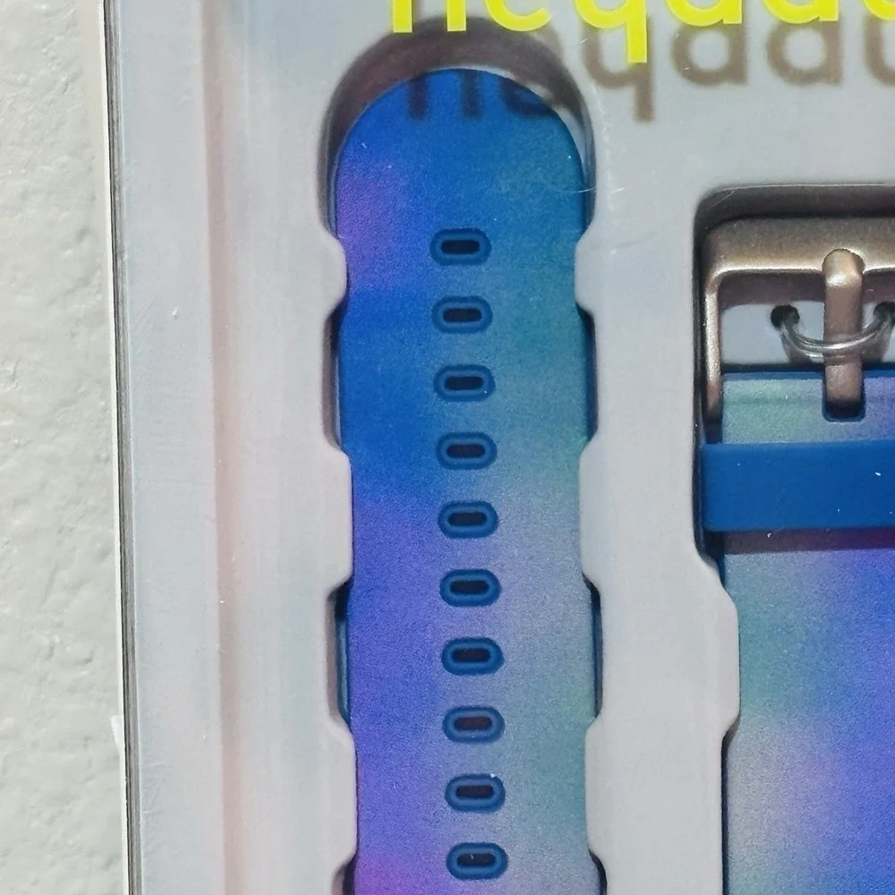 Apple Watch Band Heyday Silicone 38-40mm Northern Lights Pink Blue Purple New